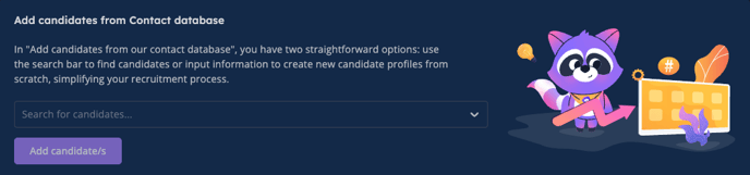 add candidates